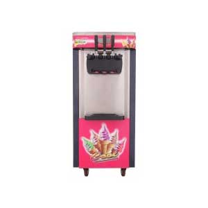 بستنی ساز قیفی صنعتی ژلاتو سفارش ایتالیا ایستاده دومخزنه سه گروپ مدل BJ208