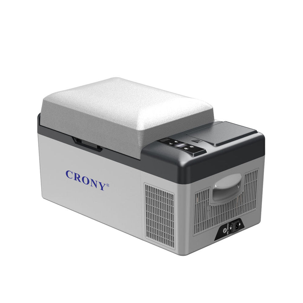 یخچال مسافرتی برند crony مدل c20 دارای باتری لیتیومی